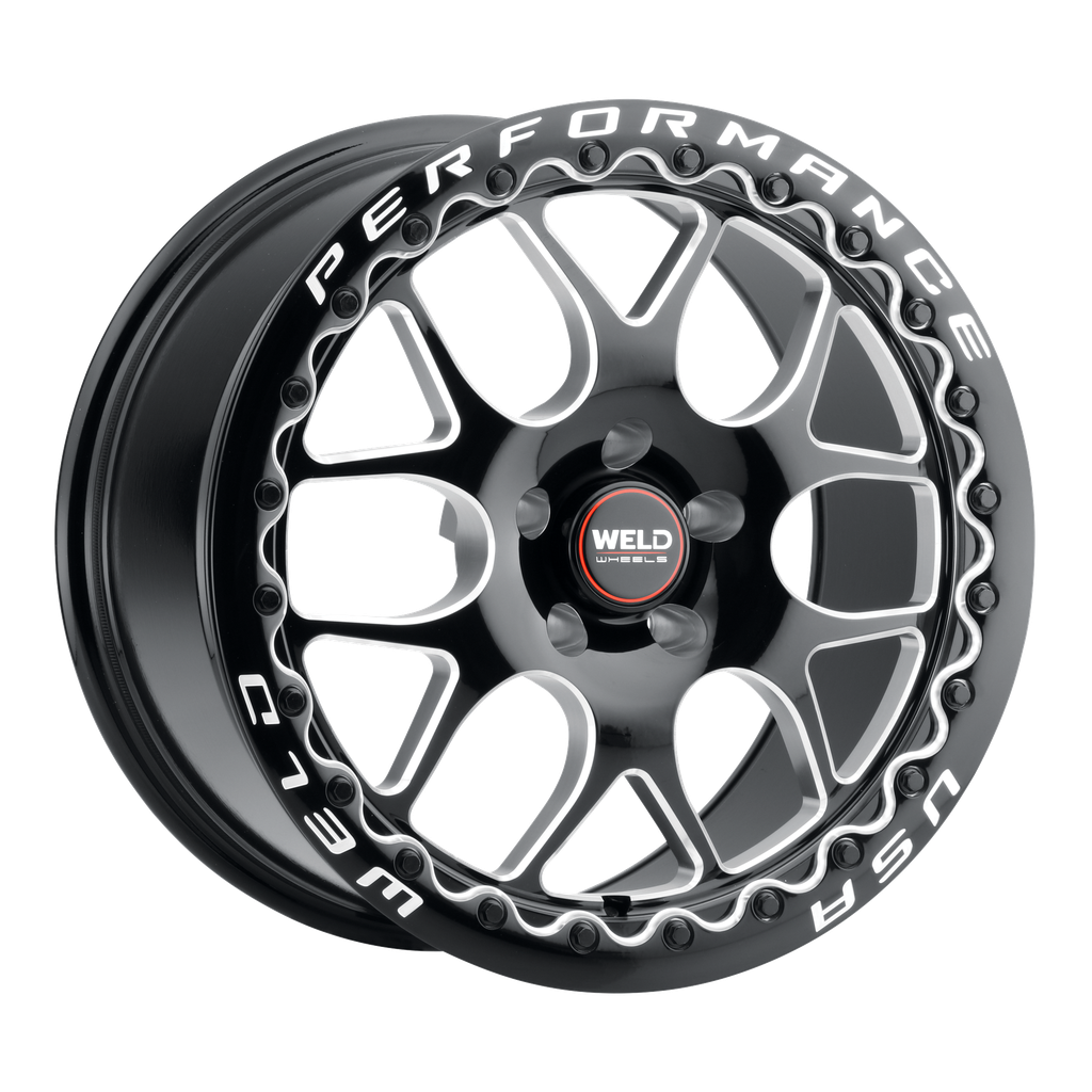 18x10 Solana Beadlock 5x120 ET42 BS 7.15 Gloss BLK MIL DIA 78.1