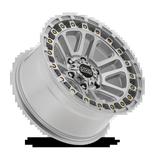 AXD-OFFROAD AS5 MACHINE SILVER ACCENT 17X8.5 6X5.5 +00 +106.2