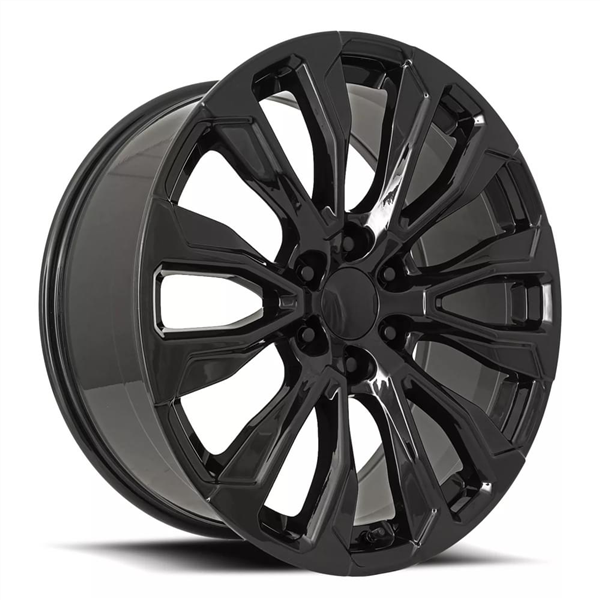 CADILLAC REPLICA-299 GLOSS BLACK 24X10 6X139.7/6X5.5 +31 +78.1 **ESCALADE DENALI**