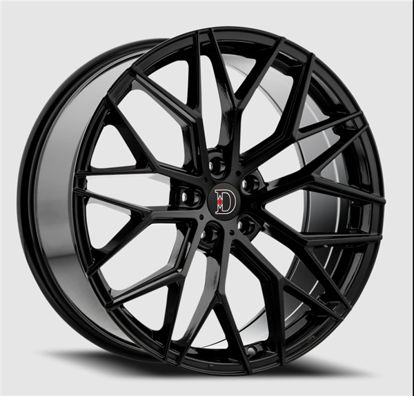 DEFY D-07 GLOSS BLACK 19X8.5 5X120 +35MM 74.1 CB