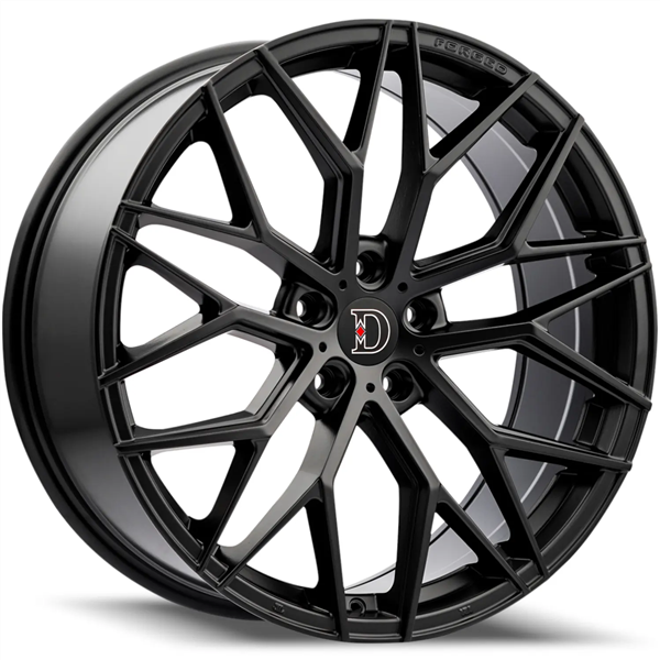DEFY-WHEELS D07 GLOSS BLACK 18X8.0 5X4.5 +38 +73.1