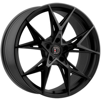 DEFY-WHEELS D11 GLOSS BLACK 19X8.5 5X112 +35 +73.1
