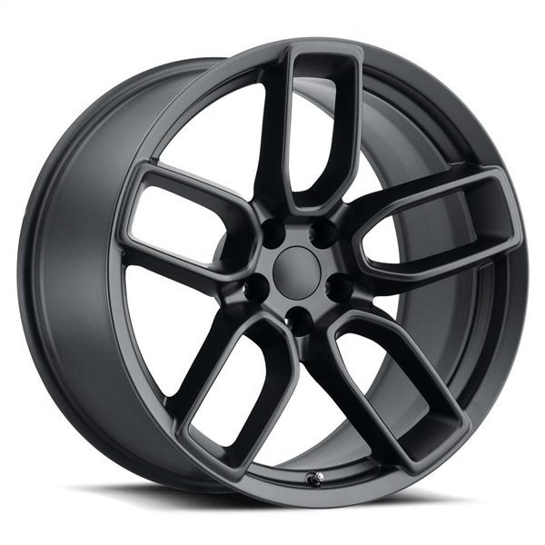 DODGE REPLICA-20 SATIN BLACK 20X11 5X115 +20 +71.6 **SRT WIDEBODY**