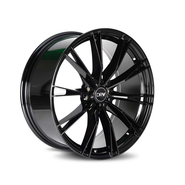 D23 18x8 5x100/114.3 38 73.1 Gloss Black Machine Face