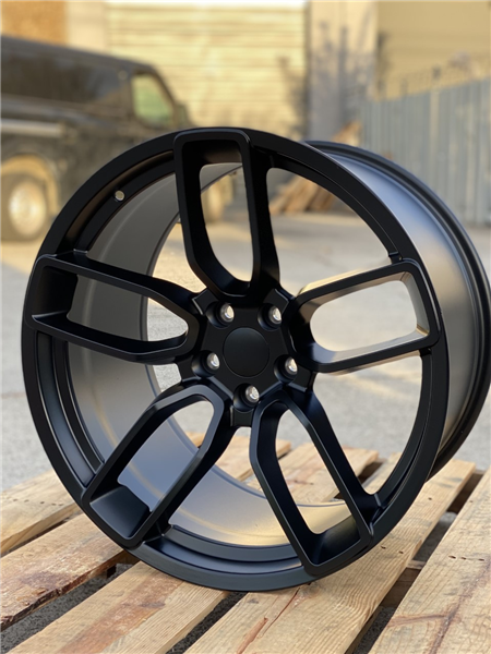 FFSR-2 MATTE BLACK 20X11 5X115 +0 +71.6 *FLOW FORMING*AW*