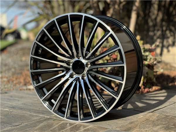 MB-23 BLACK MACHINED FACE 20X9.5 5X112 +38 +66.6 (M105) *AW*