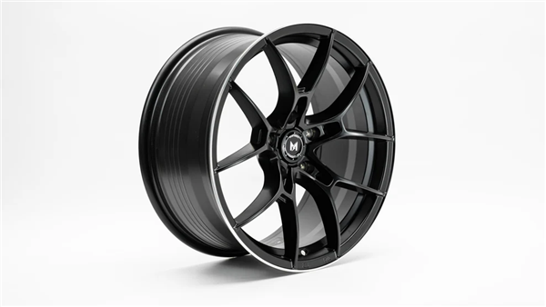MFLOW MFR4 MATTE BLACK MACHINED TIP 19X9.5 5X112 +38 +66.6