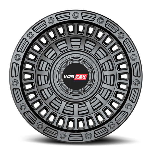 VORTEK VRD-705 CONVOY MATTE BLACK 20X9.5 5X127/5X139.7 +12 78.1 *NC*