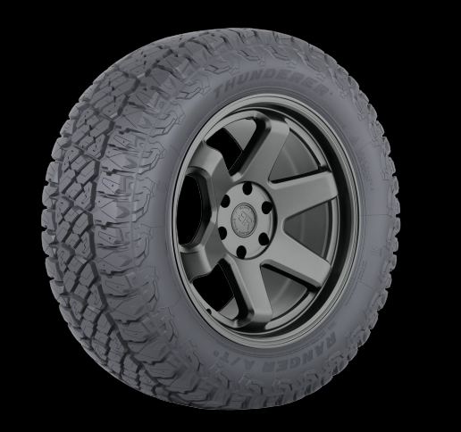LT265/70R17 THUNDERER RANGER ATR A/T 10PLY RUGGED TERRAIN 121/118S BSW 80psi ***45K***+ROAD HAZARD