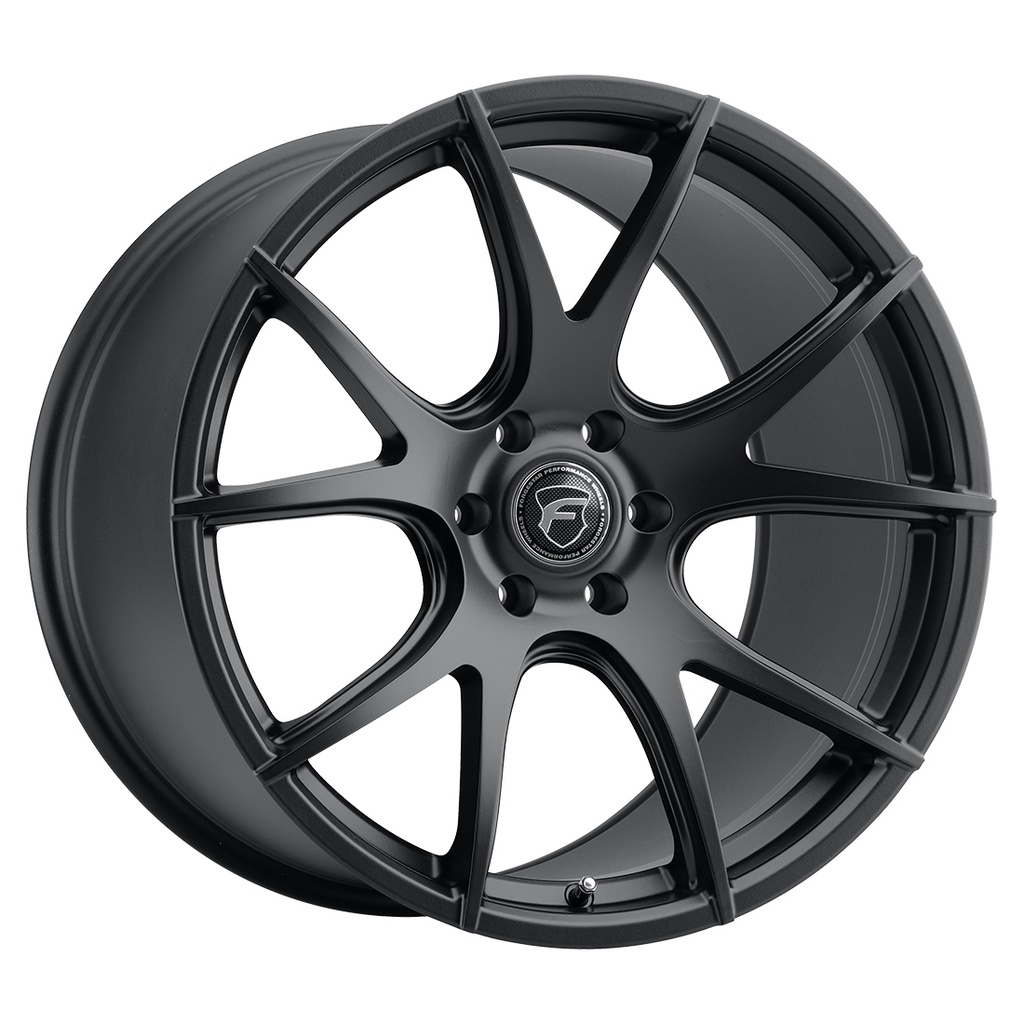 18x11 CF5V 6x114.3 ET44 BS 7.74 Satin Black 71.5