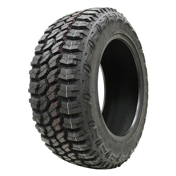 LT265/70R17 THUNDERER TRAC GRIP II R408 M/T 10PLY 121/118Q 80psi BSW+ROAD HAZARD