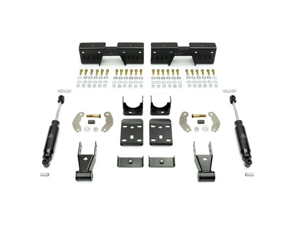 1988-1998 C1500 7" REAR LOWERING KIT W/ BOLT ON C-NOTCH