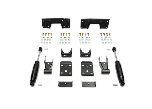 1999-2006 (2007 CLASSIC) GM 7" REAR LOWERING KIT W/ BOLT ON C-NOTCH