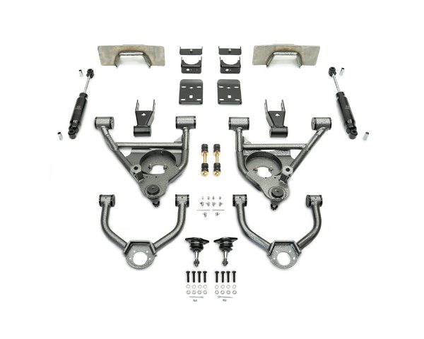 1999-2006 (2007 CLASSIC) GM 2WD 5/7 LOWERING KIT W/ WELD ON C-NOTCH