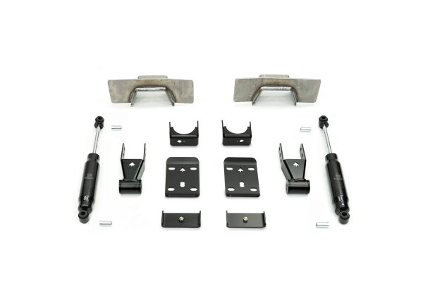 1999-2006 (2007 CLASSIC) GM 7" REAR LOWERING KIT W/ WELD ON C-NOTCH