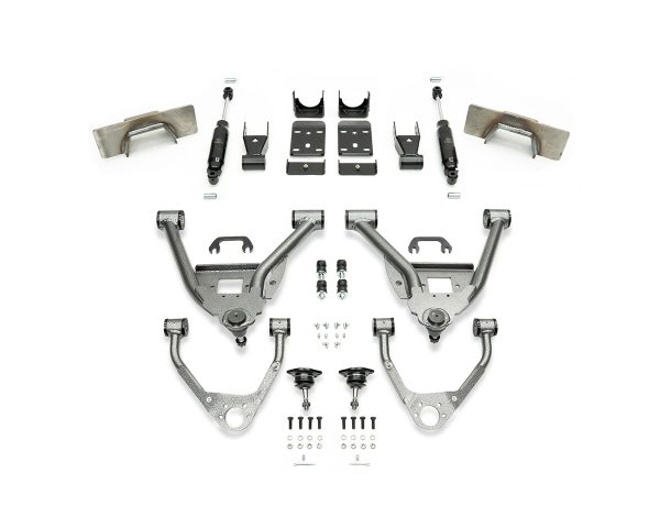 2007-2016 GM1500 (CAST) 5/7 LOWERING KIT SINGLE CAB W/ WELD ON C-NOTCH