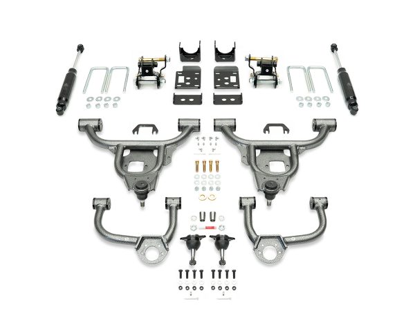 2021-PRESENT F-150 4WD EXTENDED/CREW CAB 3/5 LOWERING KIT (NON VDS)