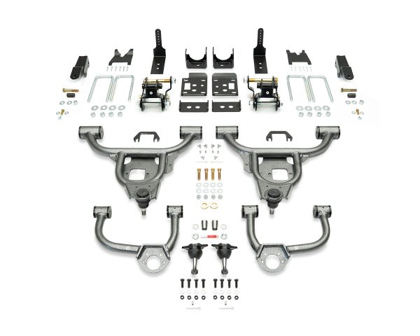 2021-PRESENT F-150 4WD EXTENDED/CREW CAB 3/5 LOWERING KIT (VDS & CCD)
