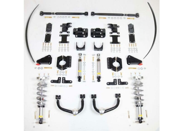 2021-PRESENT F-150 2WD/4WD CREW CAB 3/5 PERFORMANCE LOWERING KIT