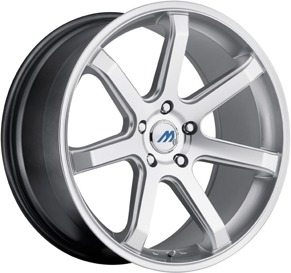 2 CRAVE MACH M7 19X8.5+35 5X112 C.B 66.56 HYPERSILVER-MF-HS