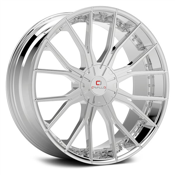 CAVALLO CLV-36 NANO CHROME 18X8.0 5X100/5X4.5 +35 74.1 *NC*