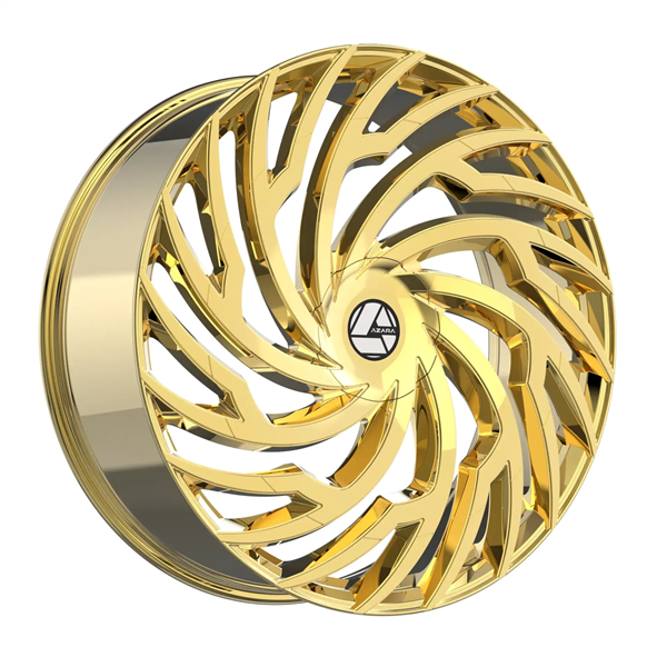 AZARA AZA-536 NANO GOLD 22X9.5 5X115/5X4.75 +15 +74.1 *NC*