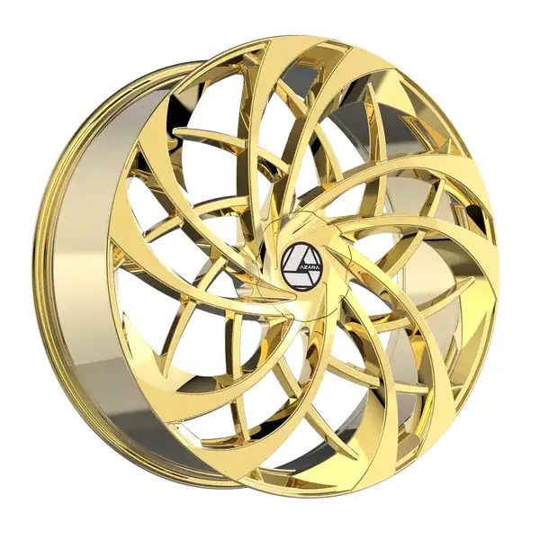 AZARA AZA-540 NANO GOLD 20X8.5 5X112/5X4.5 +35 +74.1 *NC*
