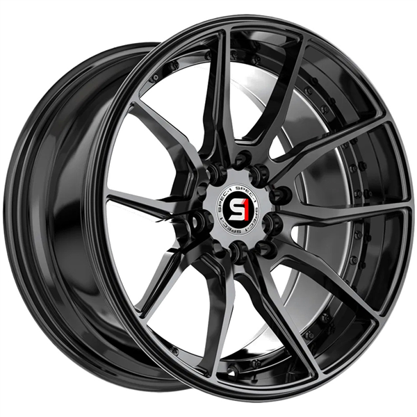 SPEC-1 SP-77 GLOSS BLACK 16X8.0 5X100/5X4.5 +20 +73.1 *NC*
