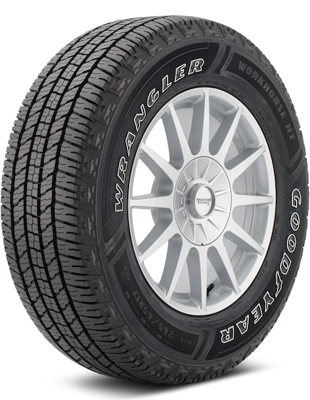 265/65R17 GOODYEAR WRANGLER WORKHORSE H/T 112T OWL 640AB**MADE IN USA***