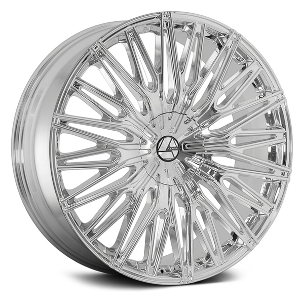 AZARA AZA-522 NANO CHROME 22X8.5 5X112/5X4.5 +38 +74.1 *NC*