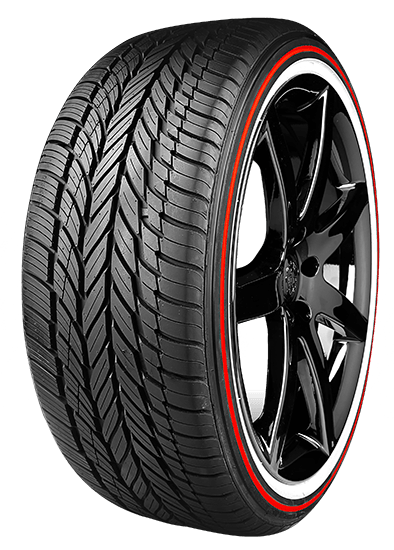 265/35R22 VOGUE CUSTOM BUILT RADIAL RED/WHITE 101V XL 60K