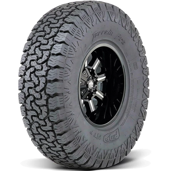 LT285/55R20/10 AMP TERRAIN PRO A/T P 122/119S LR E 80PSI MAX 10PLY**