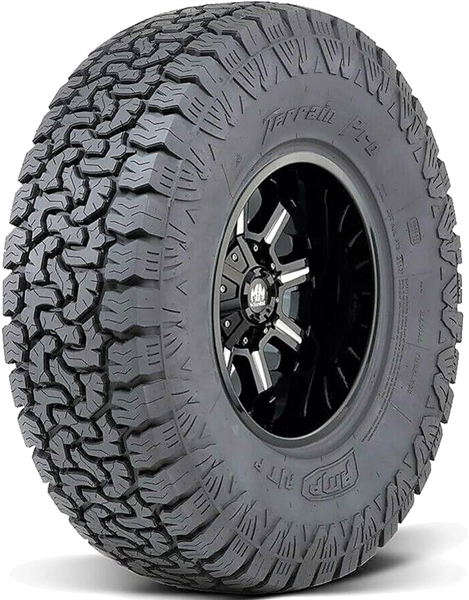 LT285/55R22 10PR AMP TERRAIN PRO A/T P 124/121R LR E 80PSI