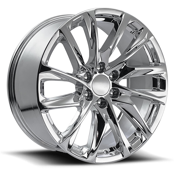 2103 CHVY, GM, CADILAC REPLICA 24X10+31 6X139.7 C.B 78.10 CHROME