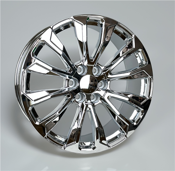 2119  CHEVY, GMC, CADILLAC REPLICA 24X10+31 6X139.7 C.B 78.10 CHROME