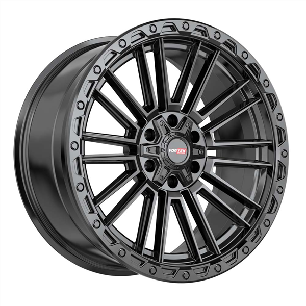 VORTEK VRT-604 SATIN BLACK 17X9.0 6X135/6X5.5 +0 +106.1 *NC*