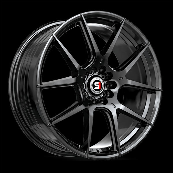 SPEC-1 SP-71 GLOSS BLACK 17X8.0 5X112/5X4.5 +42 +73.1 *NC*