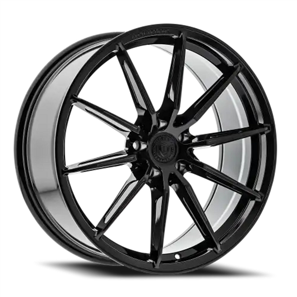 DEFY D-19 GLOSS BLACK 20X8.5 5X114.3 +38 73.1 CB