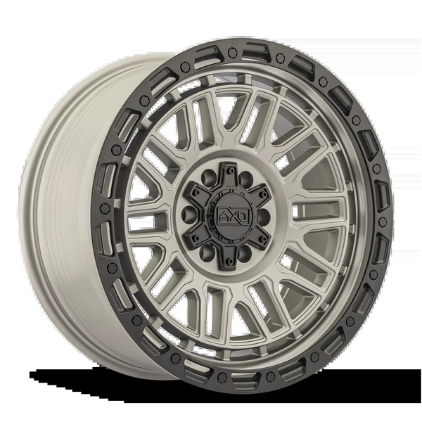AXD-OFFROAD AS6 SATIN TITANIUM 20X9.0 8X165.1 +00 +125.2