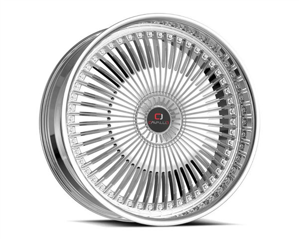 CAVALLO CLV-41 NANO CHROME 18X8.0 5X100/5X114.3 +35 +74.1 *NC*