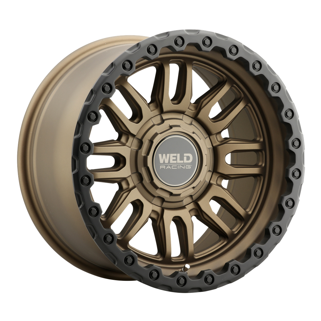 17x9 Swift 6x135 6x139.7 ET-12 BS 4.50 Satin Bronze - Satin Black Ring 106.1
