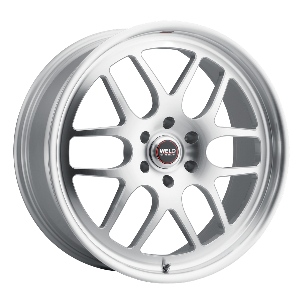 22x12 Solana 6x139.7 ET-57 BS 4.25 Gloss Silver Machined 106.1