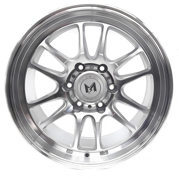 MFLOW OFFROAD MF06 MACHINED SILVER 17X9.0 6X139.7/6X5.5 +0 +106.1