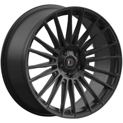 DEFY-WHEELS D12 SATIN BLACK 17X7.5 5X100/5X4.5 +38 +73.1