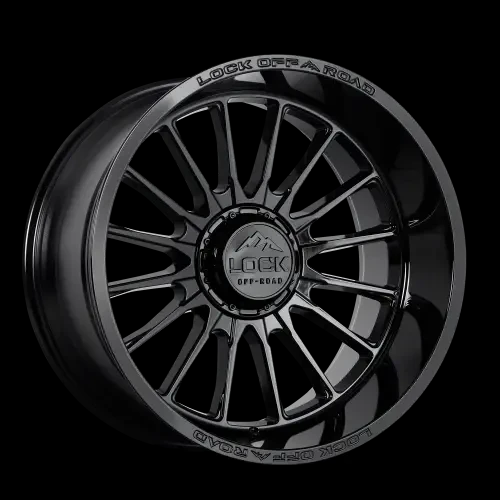LOCK OFFROAD STRIKER EXTREME 20X10 6X135 6X139.7 -18 CB106.2 GLOSS BLACK