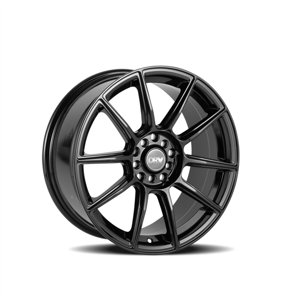 DRW-D20 GLOSS BLACK 17X7.5 4X100/4X4.5 +38 +73.1