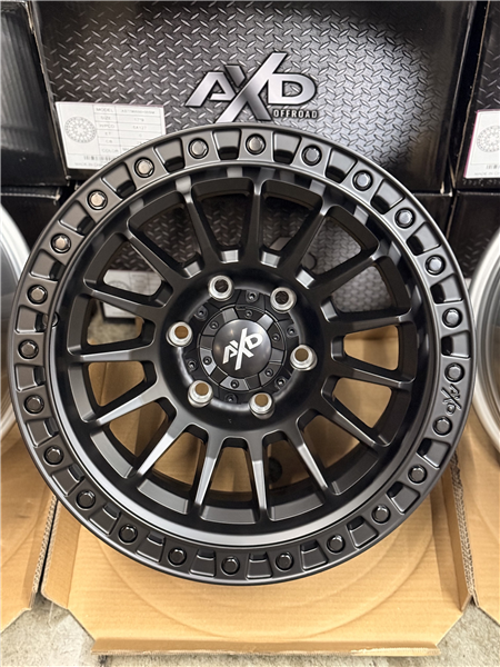 AXD-OFFROAD AS7 SATIN BLACK 17X9.0 6X139.7/6X5.5 +00 +106.1