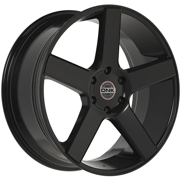 DNK STREET 708 22X9.5 6X139.7 +25 CB 87.1 GLOSS BLACK