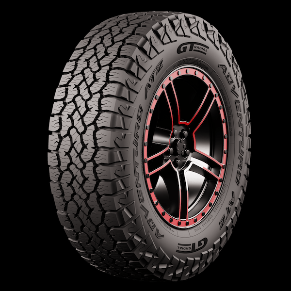 265/75R16 GT ADVENTURO ATZ A/T 116T M+S 600AB 3PMSF BSW**60K**+ROAD HAZARD**MADE IN USA**