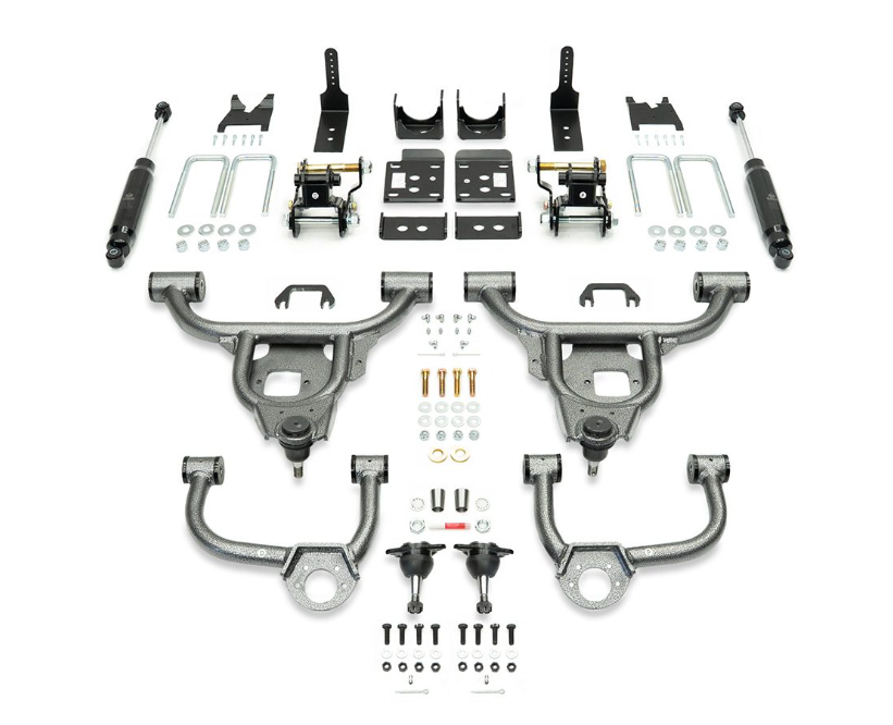 2021-PRESENT F-150 EXTENDED/CREW CAB 3/5 LOWERING KIT (VDS)